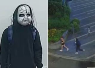 Homem mascarado persegue moradores nos EUA e faz pergunta assustadora: 'Você está pronta para morrer?'