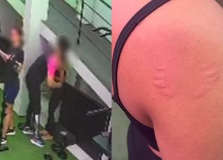 Crime em academia: Câmeras flagram instrutor agarrando e mordendo professora. VEJA VÍDEO