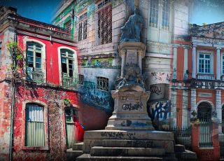 Patrimônios históricos de Manaus enfrentam abandono, degradação e poluição visual