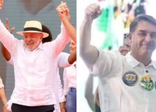 Em eventos de campanha no Rio, Lula defende prender criminosos, e Flávio fala em ‘guerra’ ao crime