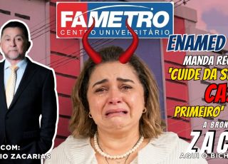 ‘A BRONCA DO ZACA’: Maria Enxofre do Carmo quer cuidar do Amazonas, mas o MEC mandou ela cuidar primeiro da medicina da Fametro