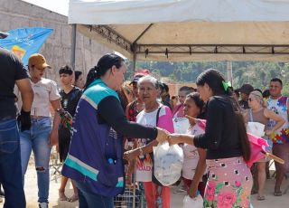 Prefeitura de Manaus distribui 57 mil peixes do programa ‘Jaraqui da Gente’ no Distrito Industrial 2 e Nova Vitória e beneficia aproximadamente 3 mil famílias