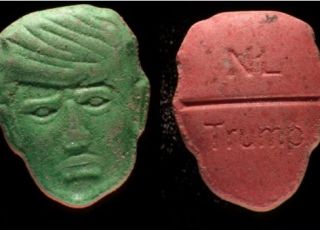 Mais potente que ecstasy: Droga em formato de cabeça de Trump pode ser letal, alerta instituto