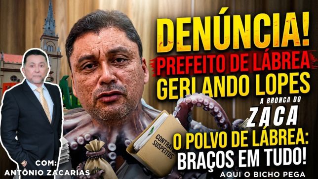 'A BRONCA DO ZACA': GERLANDO LOPES CONTINUA FAZENDO PATIFARIA NA PREFEITURA DE LÁBREA. QUALQUER DIA DESSES VAI ACABAR NA CADEIA
