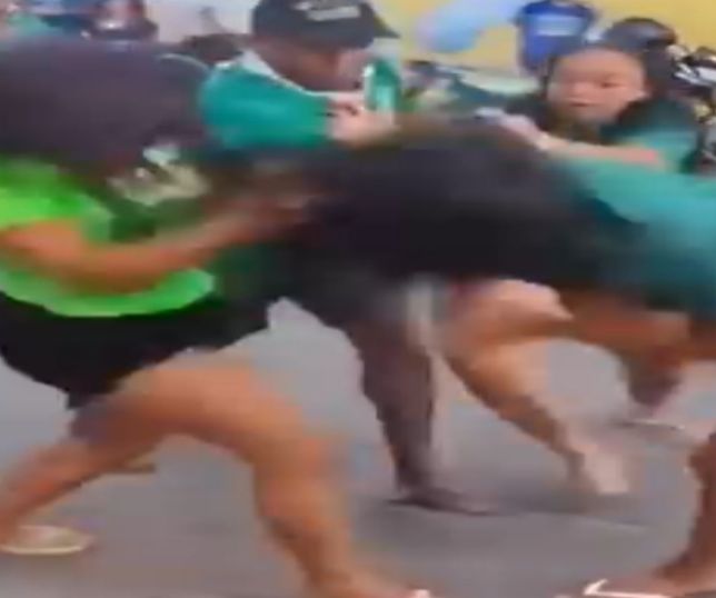 Briga entre grupos políticos é registrada em via pública de Manacapuru. VEJA VÍDEO