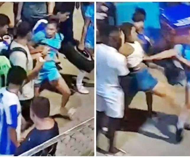 Muita confusão e troca de agressões após eliminação de times no campeonato de futebol masculino e feminino em Maués, Interior do Amazonas. VEJA VÍDEO