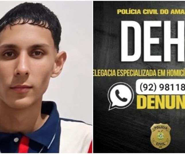 Homem é procurado por homicídio ocorrido no mês de agosto deste ano em edifício no Centro de Manaus, Zona Sul