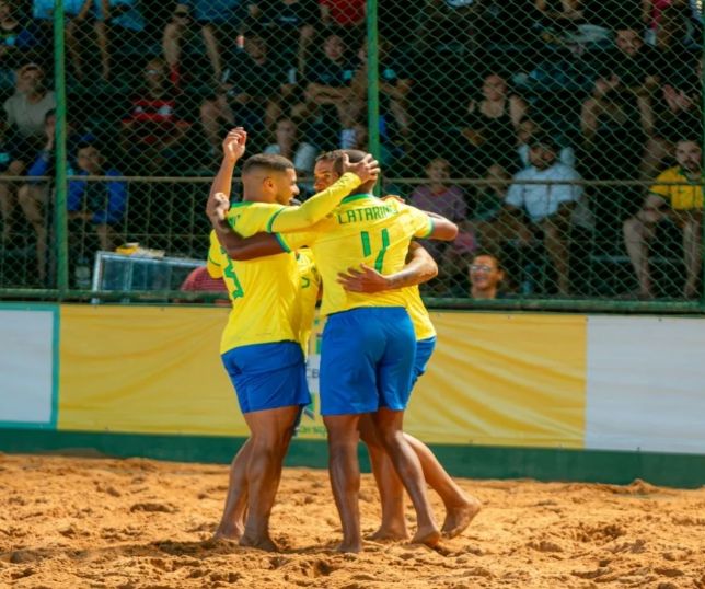 Brasil estreia com vitória na copa das nações de Beach soccer; confira os resultados