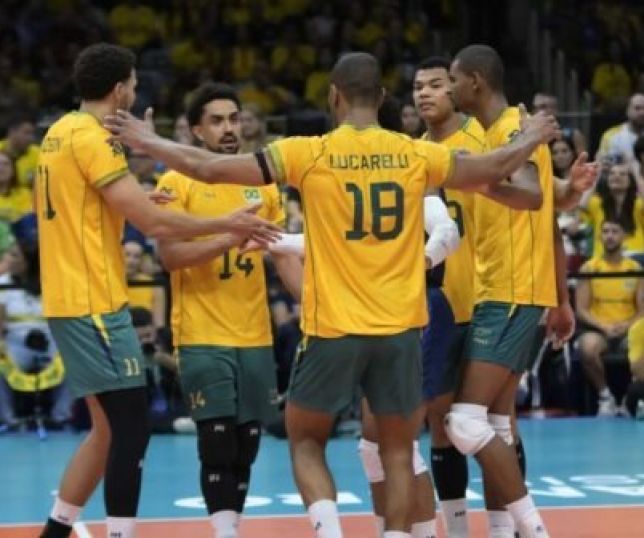 Brasil atropela Venezuela e garante vaga no Mundial de Vôlei