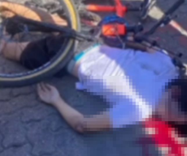 IMAGENS FORTES! Menino com transtorno do espectro autista morre após ser atropelado por ônibus enquanto andava de bicicleta em Fortaleza. VEJA VÍDEO