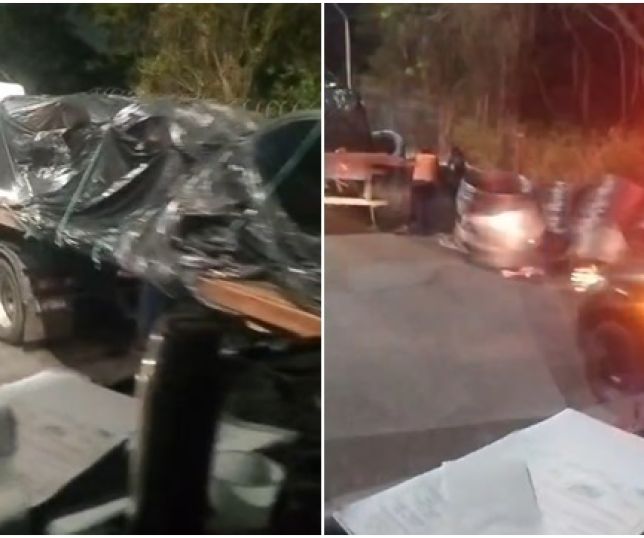 Carga de bobinas com cabos de cobre e alumínio tomba de cima da carroceria de carreta no bairro do Crespo, Zona Sul de Manaus. VEJA VÍDEO