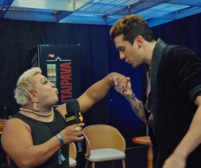 Patixa entrevista Luan Santana em Goiânia e mostra música própria. VEJA VÍDEO