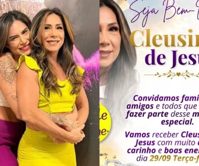 Cleusimar Cardoso deixa prisão em regime fechado, passa ao semiaberto e é recebida com festa e cartazes em Manaus