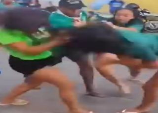 Briga entre grupos políticos é registrada em via pública de Manacapuru. VEJA VÍDEO