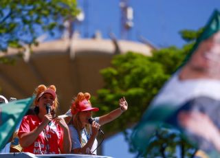 Em Ceilândia, Michelle diz que precisa cuidar de Jair Bolsonaro e cita horário dos remédios