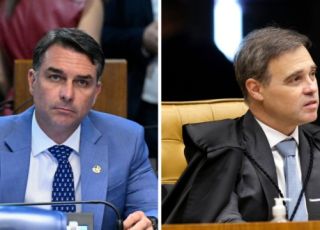 Defesa de Flávio Bolsonaro tenta tirar de Flávio Dino investigação sobre filme Dark Horse no STF