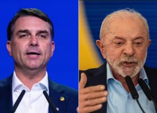 Flávio Bolsonaro aparece numericamente à frente de Lula no 2º turno pela primeira vez desde abril