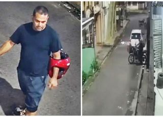 Câmeras de segurança filmam criminoso furtando motocicleta de garagem no bairro Mauazinho, Zona Leste de Manaus. VEJA VÍDEOS