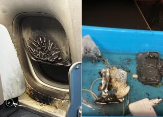Bateria portátil de ex-CEO da KLM pega fogo durante voo e provoca retorno de avião