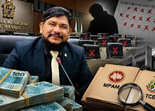 ESCÂNDALO NA CÂMARA MUNICIPAL DE MANAUS: vereador Rosinaldo Bual recebe cerca de R$ 130 mil mesmo com 50 faltas registradas; comitê pede investigação