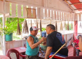 Coronel Vinícius percorre interior e apresenta projetos voltados para segurança e famílias