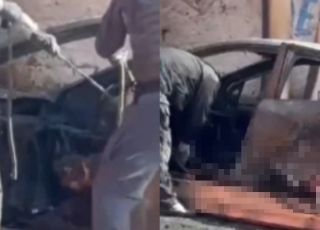IMAGENS FORTES! Jovem de 27 anos é encontrado morto dentro de carro incendiado em São Paulo. VEJA VÍDEO