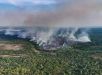 Incêndio avança há uma semana e já destruiu 686 hectares de mata no Amazonas