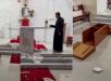 Homem invade igreja e destrói imagens sacras durante ataque em Sergipe. VEJA VÍDEO