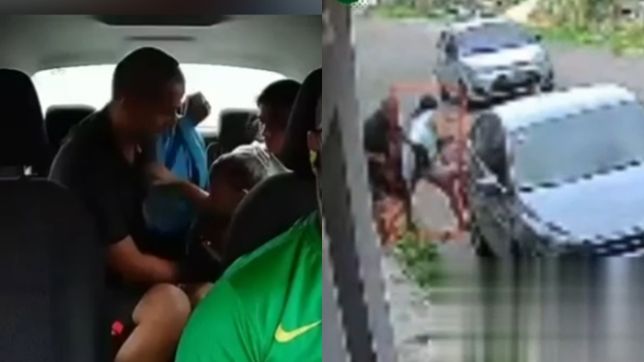 VÍDEO MOSTRA MOMENTOS ANTES DE HOMEM FAZER O PRÓPRIO FILHO, UM BEBÊ DE 1 ANO E 6 MESES, REFÉM EM MANAUS. VEJA