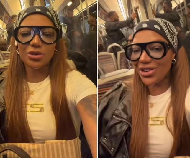 Ludmilla vai a evento de luxo em Paris e é flagrada em metrô lotado