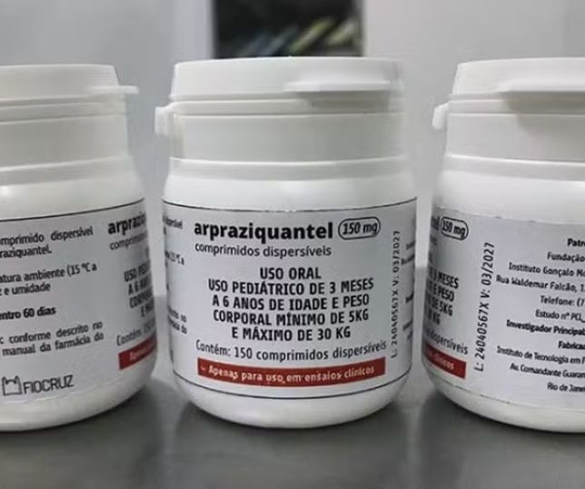 Anvisa aprova medicamento contra esquistossomose para crianças de 3 meses a 6 anos