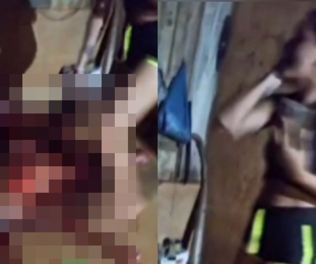 IMAGENS FORTES! Mulher esfaqueia marido durante discussão e afirma ter reagido a agressões no Pará. VEJA VÍDEO