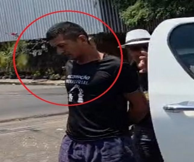 Criminoso condenado por tráfico de drogas e homicídio é preso na Comunidade Japiinlândia, Zona Sul de Manaus. VEJA VÍDEO