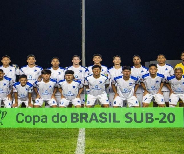 Nacional marca três gols, reage nos acréscimos, mas é eliminado pelo São Raimundo-RR na Copa do Brasil Sub-20