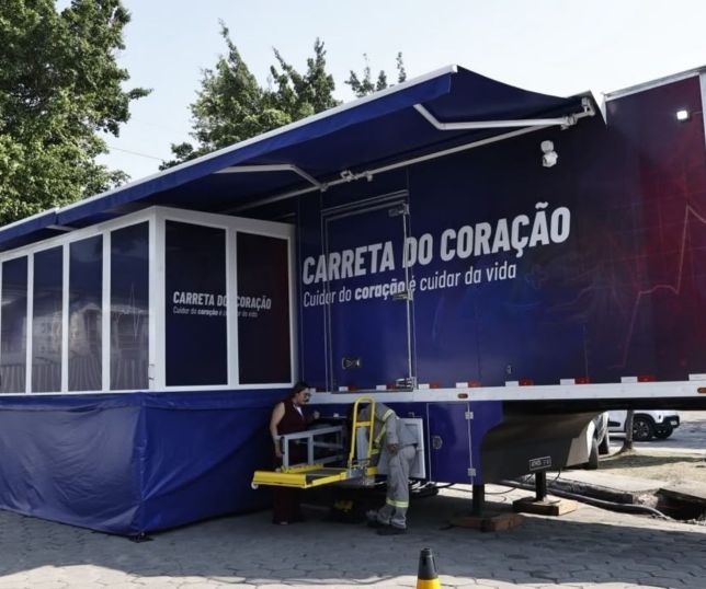 Carreta do Coração inicia atendimentos em Manaus com consultas e exames gratuitos; veja como conseguir uma vaga