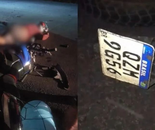 IMAGENS FORTES! Motociclista morre em trecho sem iluminação da AM-010 conhecido por acidentes fatais. VEJA VÍDEO