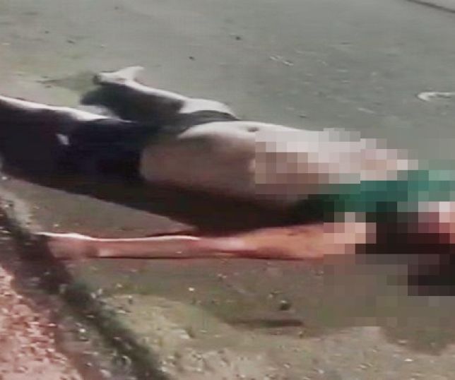 IMAGENS FORTES! Homem morre com a cabeça esmagada em violenta colisão entre motocicleta e carro na estrada de Iranduba, Região Metropolitana de Manaus. VEJA VÍDEO