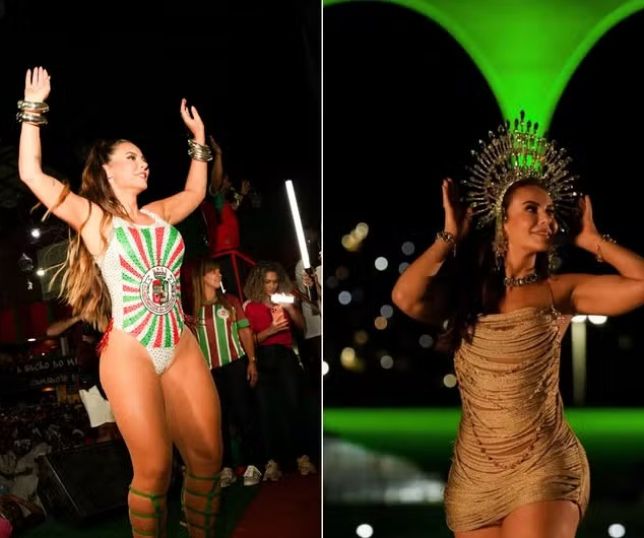 Paolla Oliveira assume posto de rainha de bateria da Imperatriz após trajetória marcante na Grande Rio