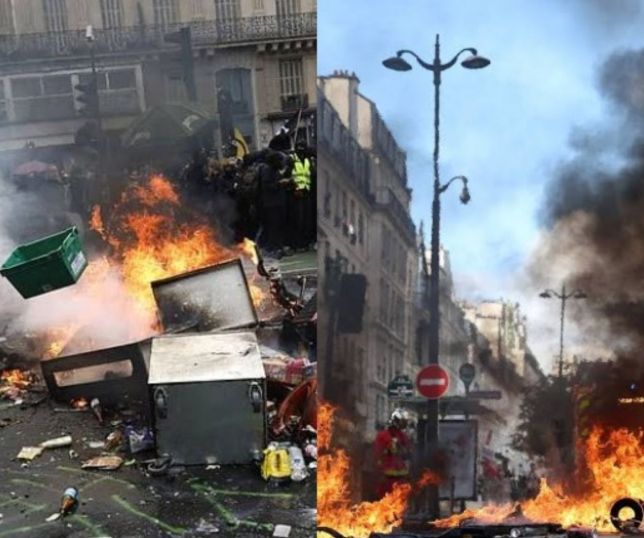 França enfrenta onda de violência em protestos contra custo de vida; 272 pessoas são presas. VEJA VÍDEOS 