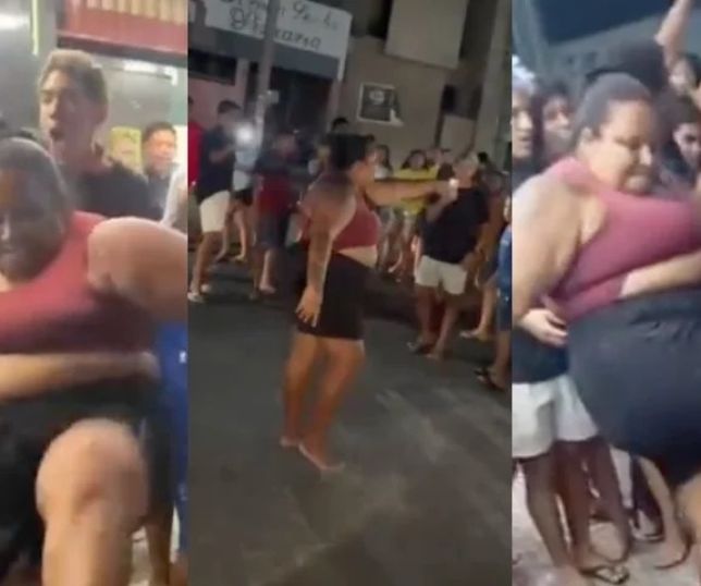 CENAS REVOLTANTES! Mulher conhecida como ‘Pequena Rasputia’ é apontada como autora de espancamento enquanto populares filmam e aplaudem agressões no Ceará. VEJA VÍDEO