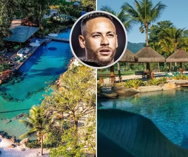 Empresa revisita lago de Neymar e revela detalhes de paisagismo construído em apenas nove dias