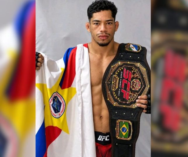 Lutador amazonense João Antônio, o Chapa, conquista vitória no SCF 6 em Roraima