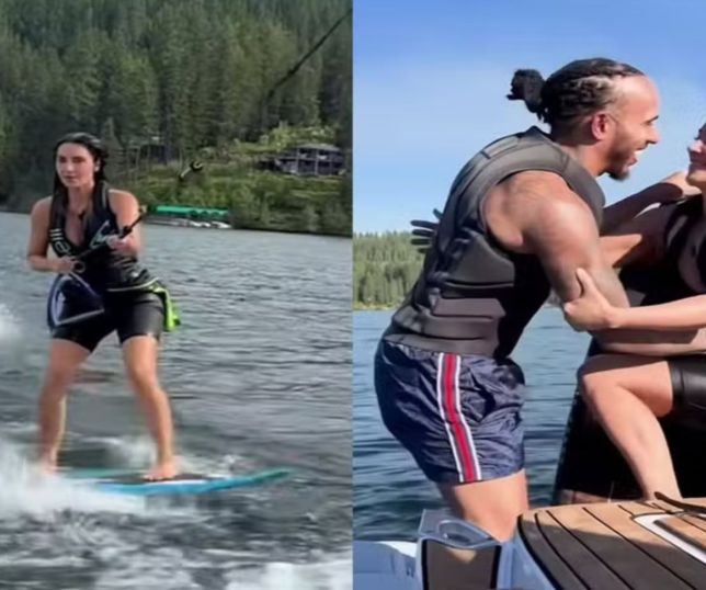 Kim Kardashian revela que Lewis Hamilton atende aos 55 critérios que busca em um namorado