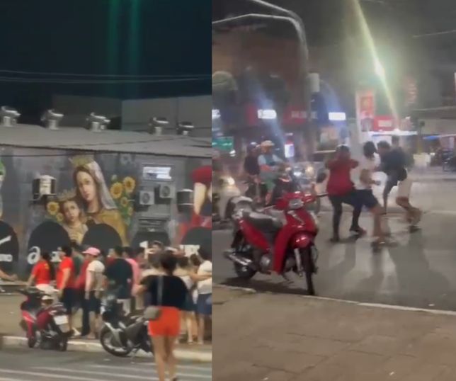 CONFUSÃO GENERALIZADA! Briga entre lulistas e bolsonaristas provoca tumulto em Parintins, no interior do Amazonas. VEJA VÍDEOS