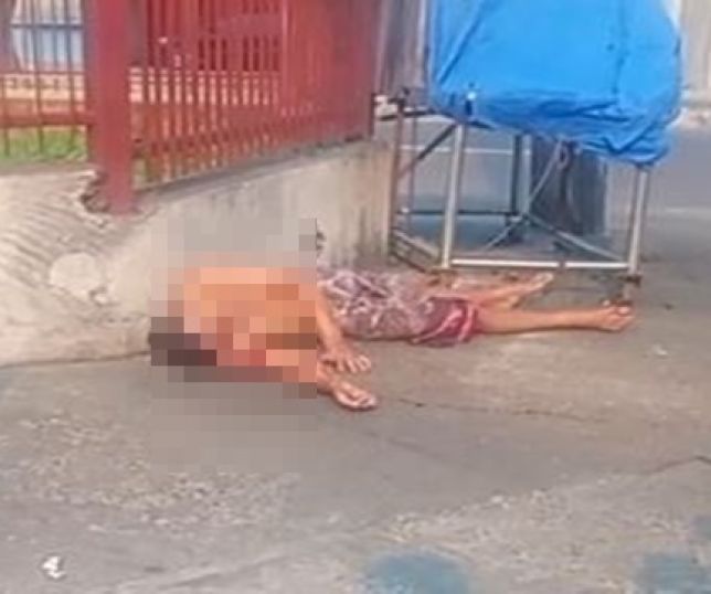 IMAGENS FORTES! Homem é brutalmente espancado e fica agonizando em esquina de ruas do bairro Jorge Teixeira, Zona Leste de Manaus. VEJA VÍDEO