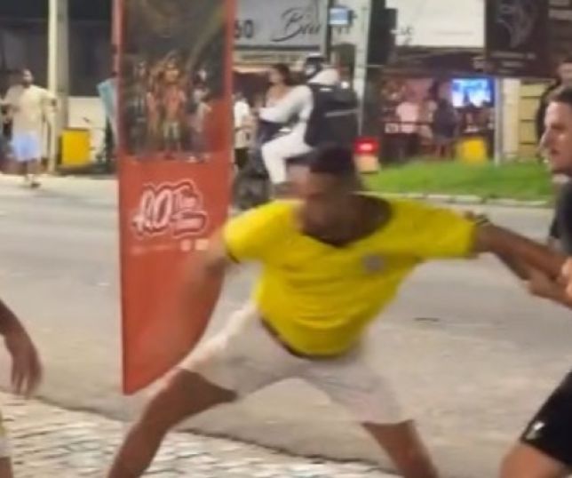 Comemoração pela vitória de Lula termina em confusão e agressões em bar de Barra de São João. VEJA VÍDEO