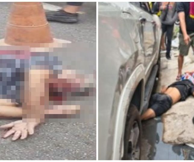 IMAGENS FORTES! Motociclista atropela idoso e ambos ficam gravemente feridos na Avenida Cosme Ferreira, bairro Coroado, Zona Leste de Manaus. VEJA VÍDEOS