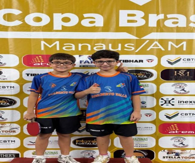 Promessas do tênis de mesa amazonense são convocadas para treinar com a Seleção Brasileira