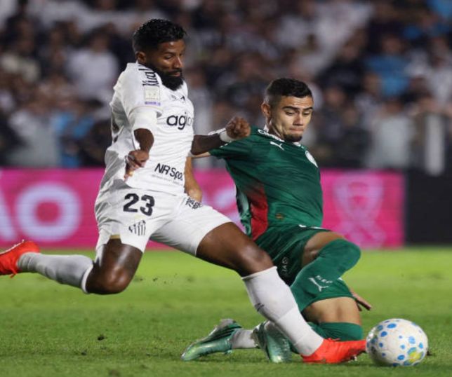 Palmeiras empata sem gols com o Santos e abre caminho para o Flamengo ampliar vantagem