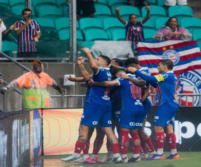 Bahia supera São Paulo por 3 a 2 e conquista vitória importante na Fonte Nova